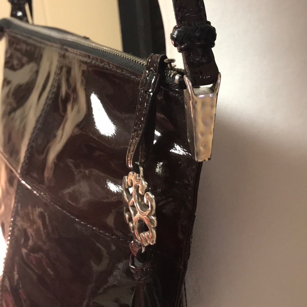 Brighton patent leather shoulder bag - Picture 7 of 7